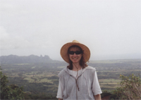 A second victory photo for Melanie at the top